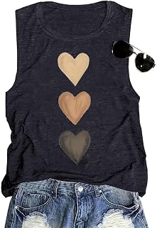 Womens Tank Tops Boho Casual Summer Tops Crew Neck Sleeveless Beach Graphic Shirts Muscle Workout Tunic Tops