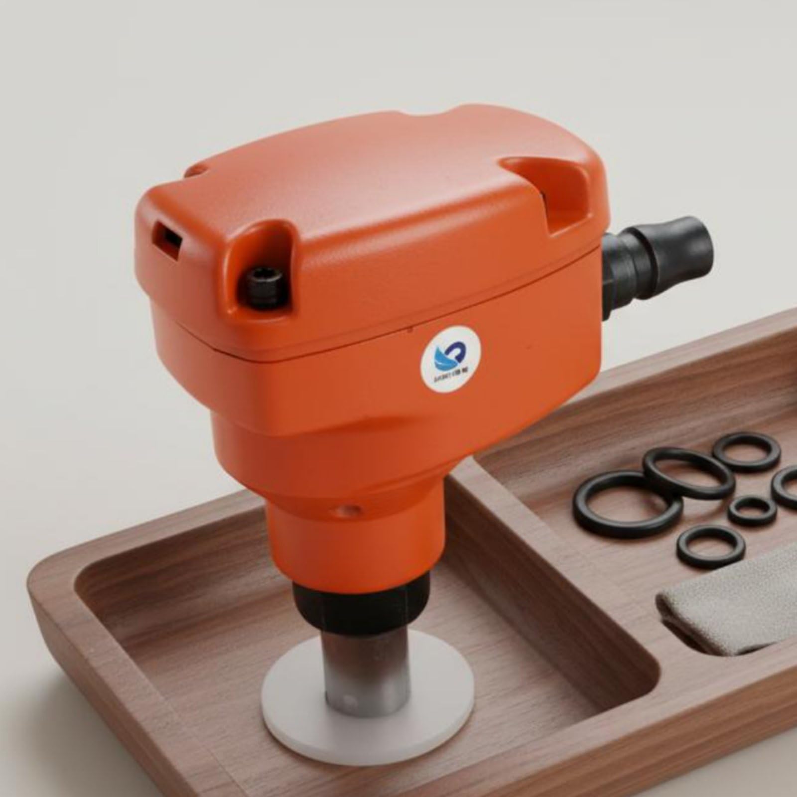 MagiDeal Martillo Neumático Mini Herramienta Compacta de Palma Martillo de Clavos Clavadora Neumática Impactos Continuos para Clavos de 50mm a 100mm Retención