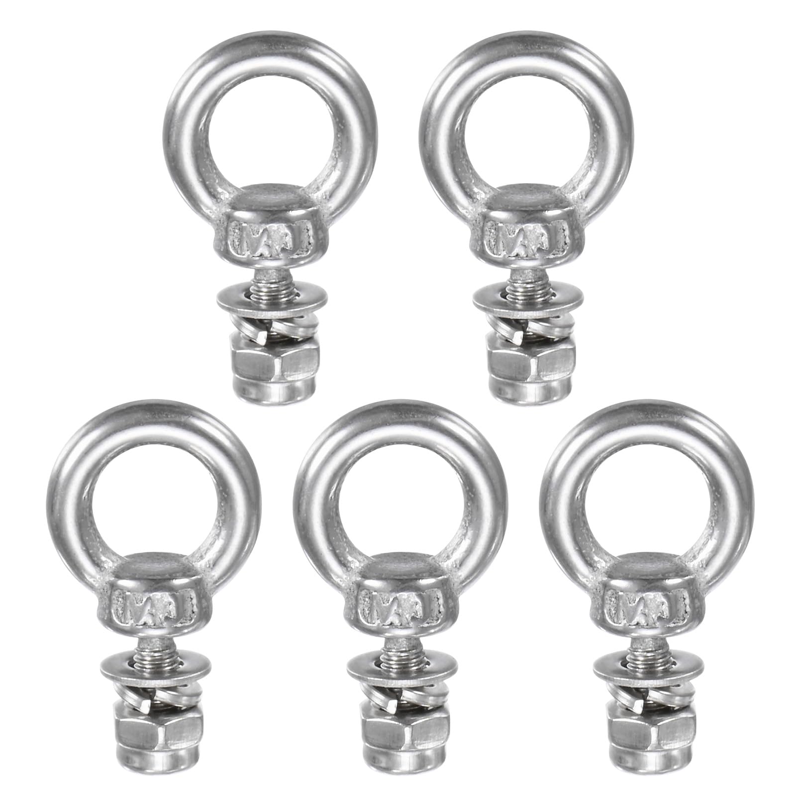 M METERXITY 5-Sets Eye Bolts with Nuts