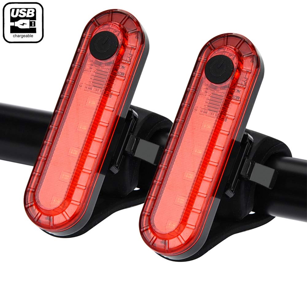 Buy Dirza USB Bike Tail Light,Bright LED Rechargeable Rear Bike Light