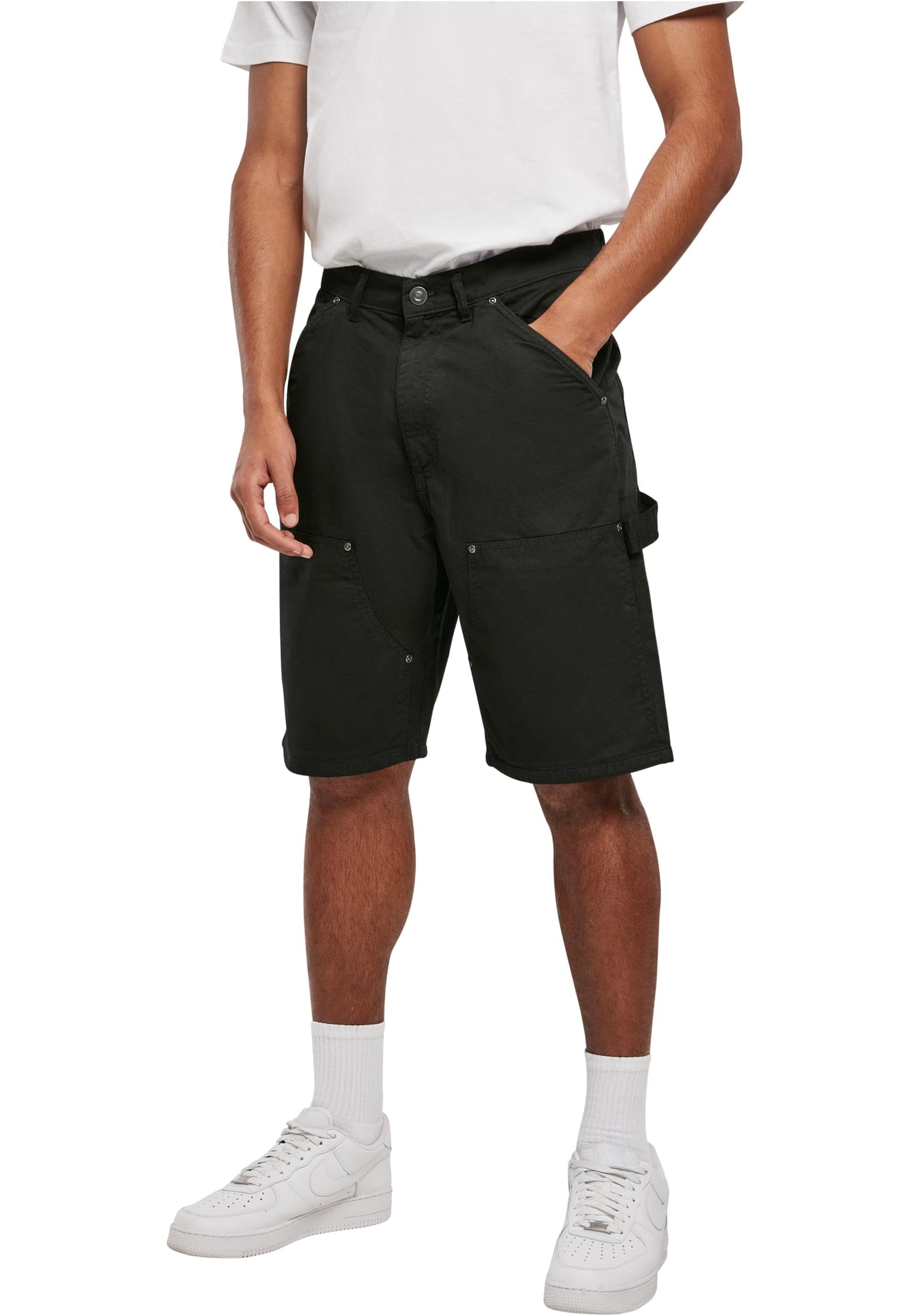 Urban Classics Men's Double Knee Carpenter Shorts