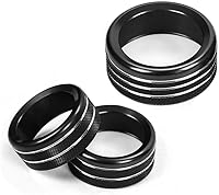 Vista 2 de Cubierta de botón del interruptor de volumen del aire acondicionado AC para Dodge Ram 1500 2500 3500 2013-2018 para Dodge Challenger Charger Durango