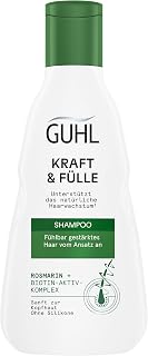 Guhl Power & Fullness Shampoo - noticeably strengthened hair from the root - Content: 250 ml - With Rosemary & Biotin Active Complex