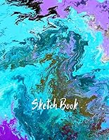 Sketch Book: Notebook for Drawing, Writing, Painting, Sketching or Doodling, 120 Pages, 8.5x11 (Premium Abstract Cover vol.2) 1082417106 Book Cover