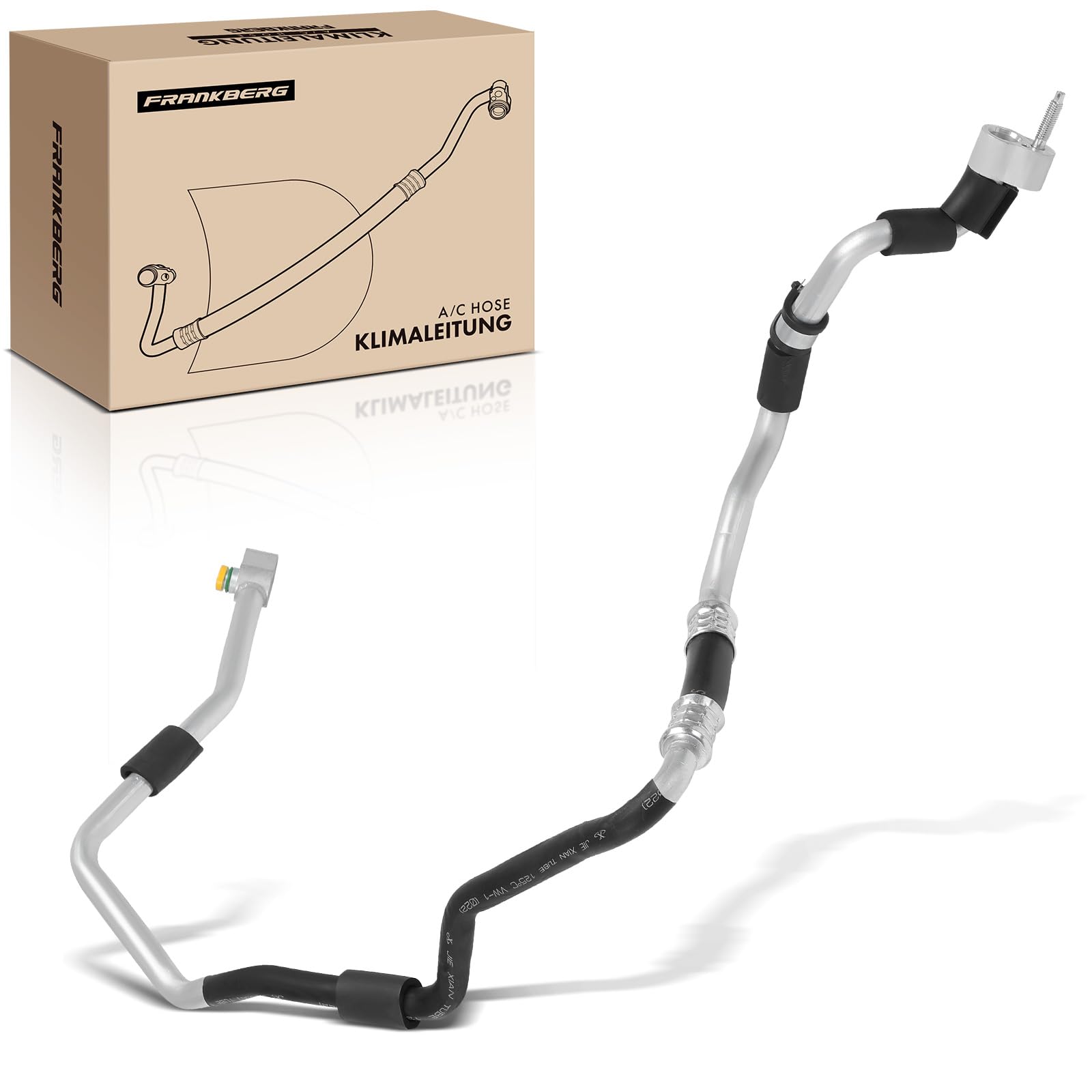Frankberg Klimaleitung Klimaschlauch Kompatibel mit Q7 4LB 3.0L-4.2L 2006-2015 C.a.y.e.n.n.e 9PA 3.0L-4.8L 2002-2010 T.o.u.a.r.e.g 7L6 7L7 7LA 2.5L-4.2L 2002-2010 Replace# 7L6820017D