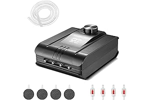 320GPH Aquarium Air Pump: Oxygenate Your Aquatic Oasis