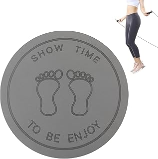 Alfombrilla de salto para ejercicio, equipo silencioso antideslizante de 23.6 pulgadas, para gimnasio, pilates, entrenamiento, estiramiento, suelo de yoga