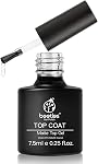 beetles Gel Polish 3 Pcs 15ml No Wipe Gel Top Coat & Base Coat White Gel Polish Set Soak Off Uv Nail Lamp-Shine Finish and Long Lasting Gel Glossy Top Coat Base Gel French Nail Art Design Manicure Kit