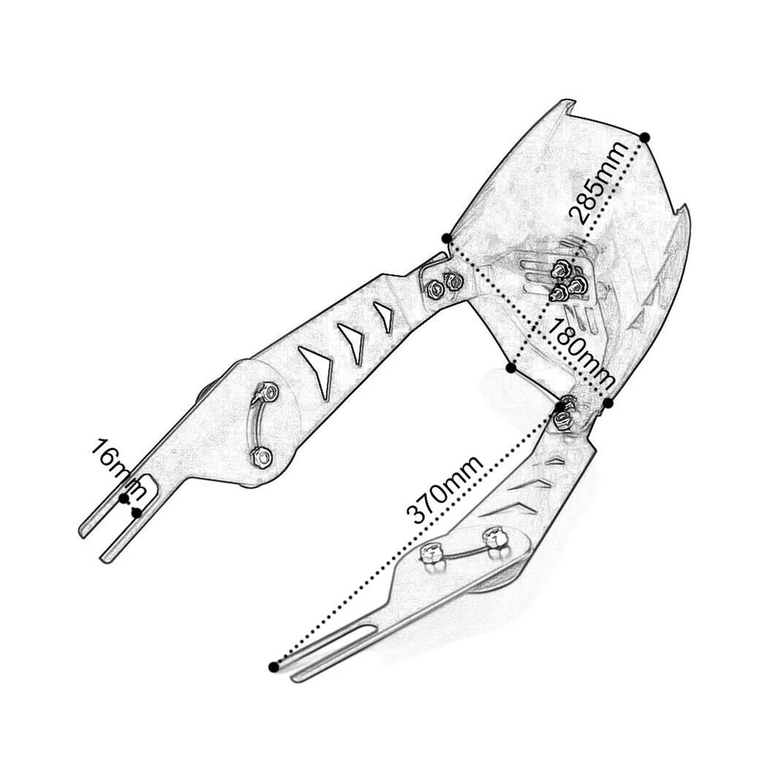 Parafango Motocicletta Per CB150R Per CB650 Parafango Posteriore Moto Parafango Ruota Pneumatico Splash Pad Cover Fender Motocicletta