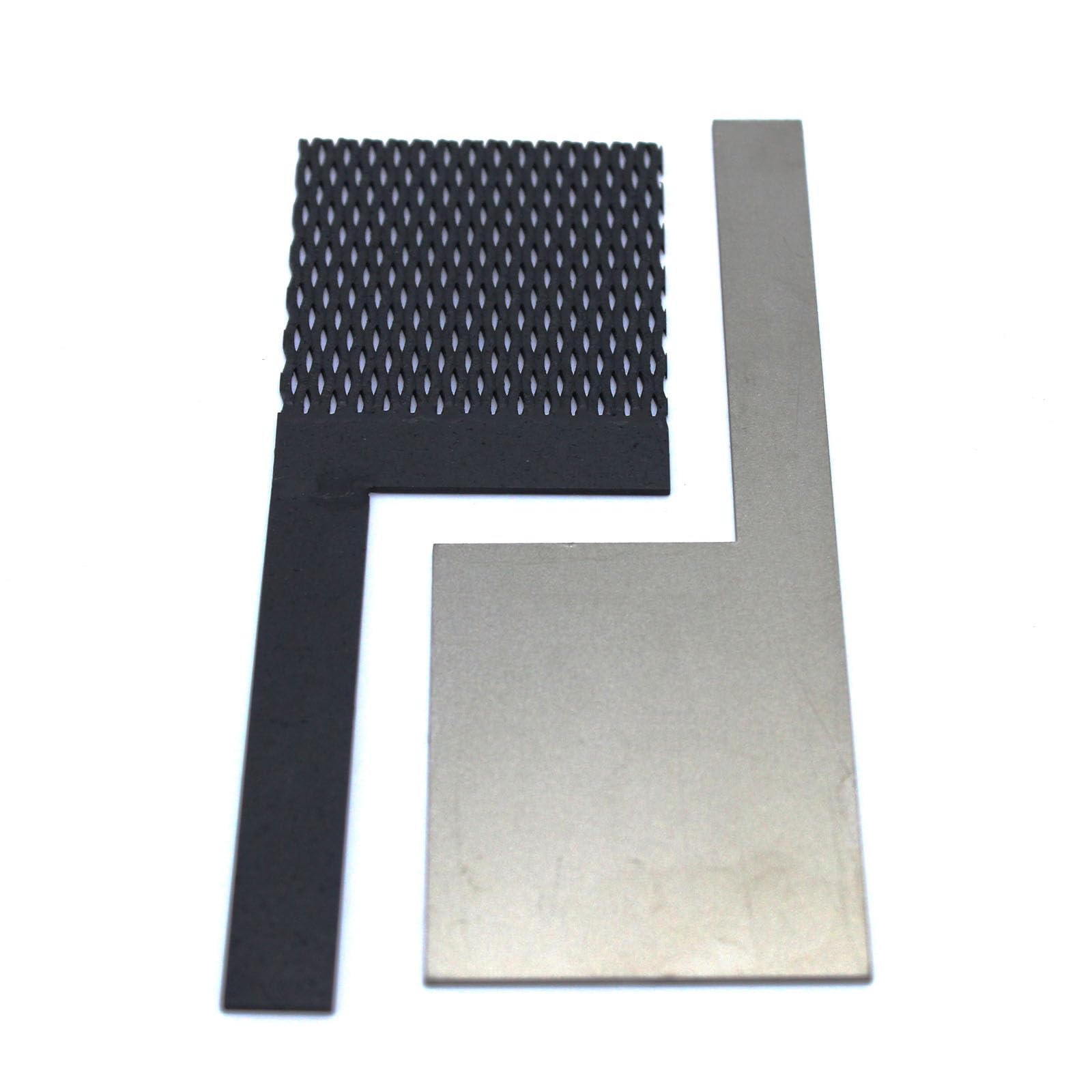 Anode pour application électrochimique de titane, grille d'anodes en titane avec revêtement MMO en iridium et plaque électrolytique cathodique sans revêtement