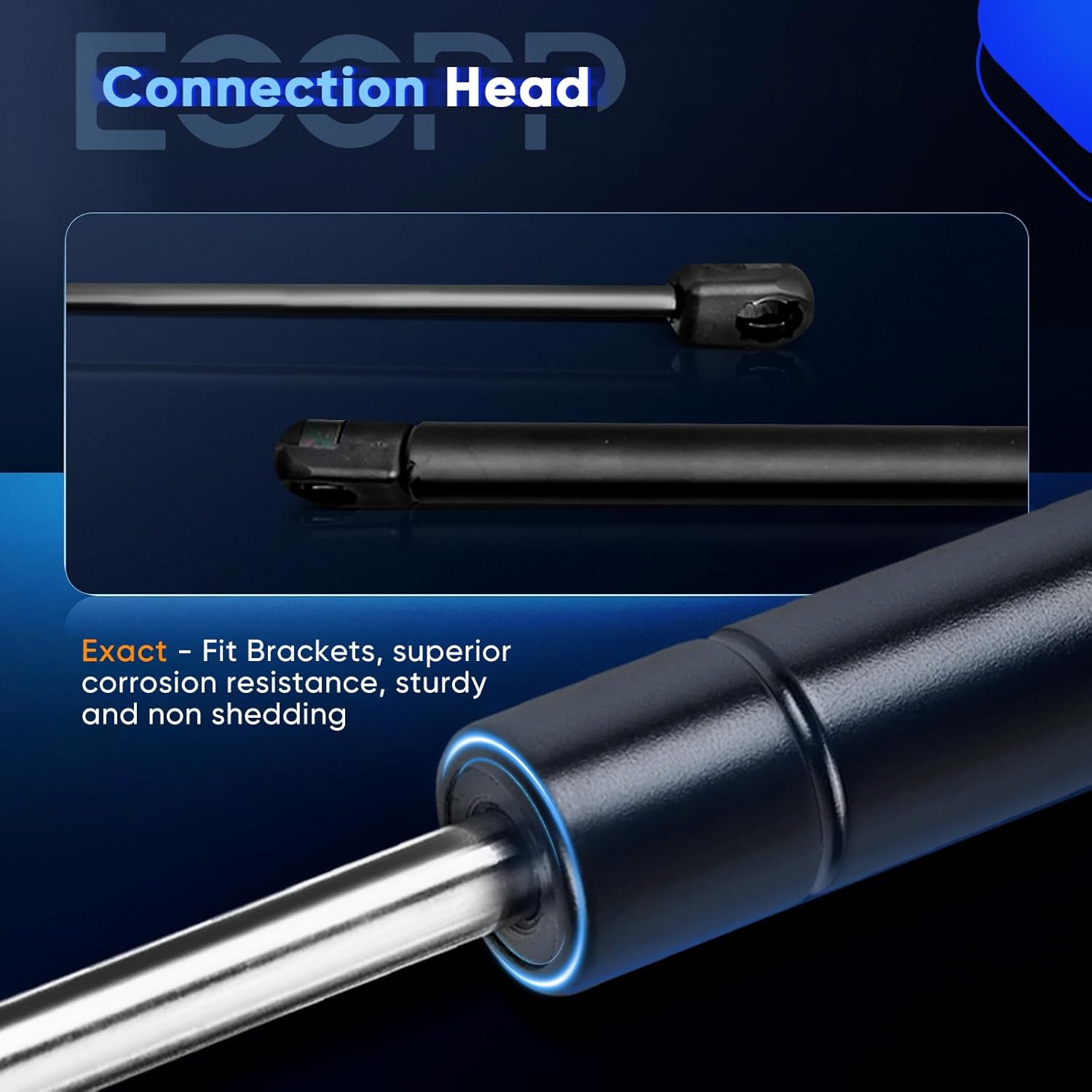 Trunk Lid Lift Supports,ECCPP Rear Trunk Lift Support Struts Gas Springs for Ford for Mustang 1994-2004,for Panoz Esperante 2000-2007 Set of 2