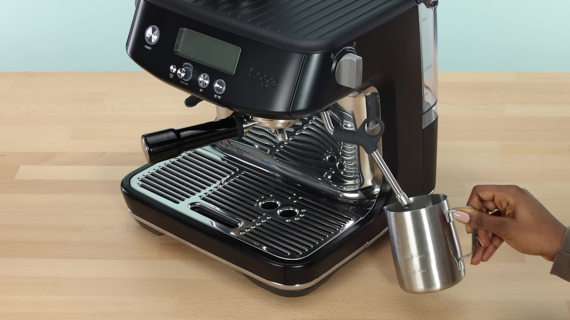 Sage Appliances SES878 the Barista Pro, Espresso Machine with