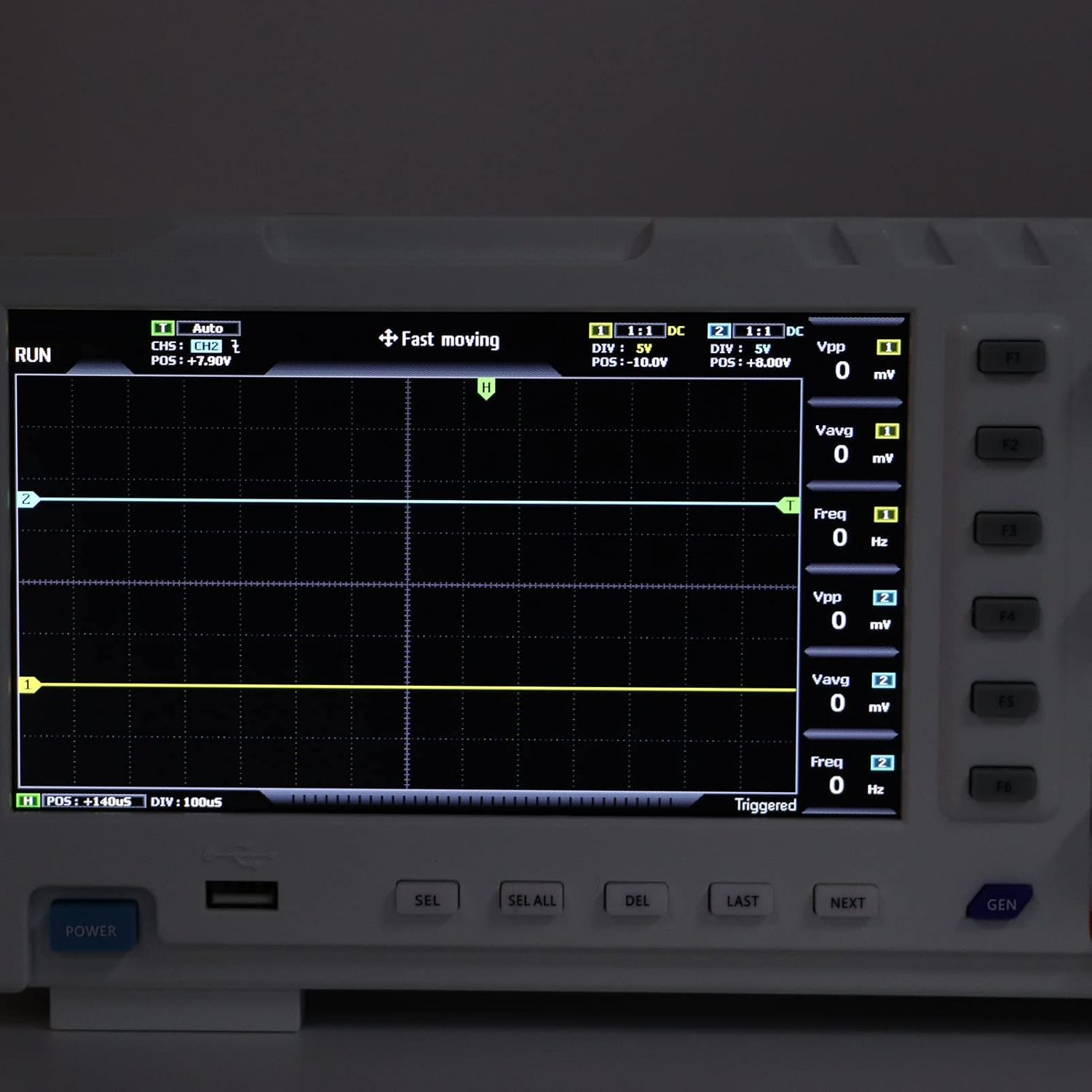 Marhynchus DDS Signal Generator, 1GB Storage Space, LCD Screen, Multifunction, One Key Automatic, FFT Display Function, Portable 100MHz 2 Channel Oscilloscope Signal Generator