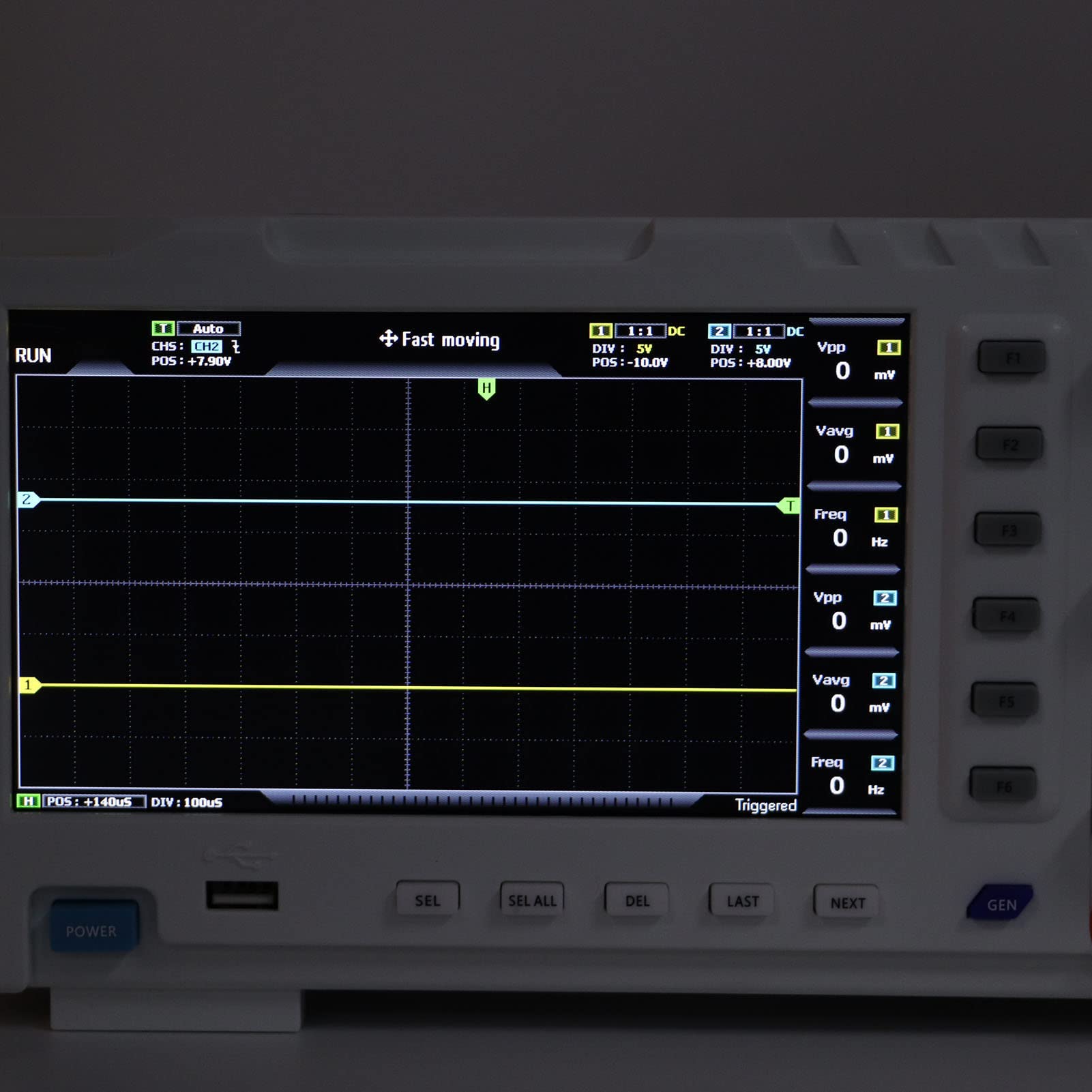 Marhynchus Generador de Señal DDS, Espacio de Almacenamiento de 1 GB, Pantalla LCD, Multifunción, una Clave Automática, Función de Visualización FFT, Generador de Señal de Osciloscopio de