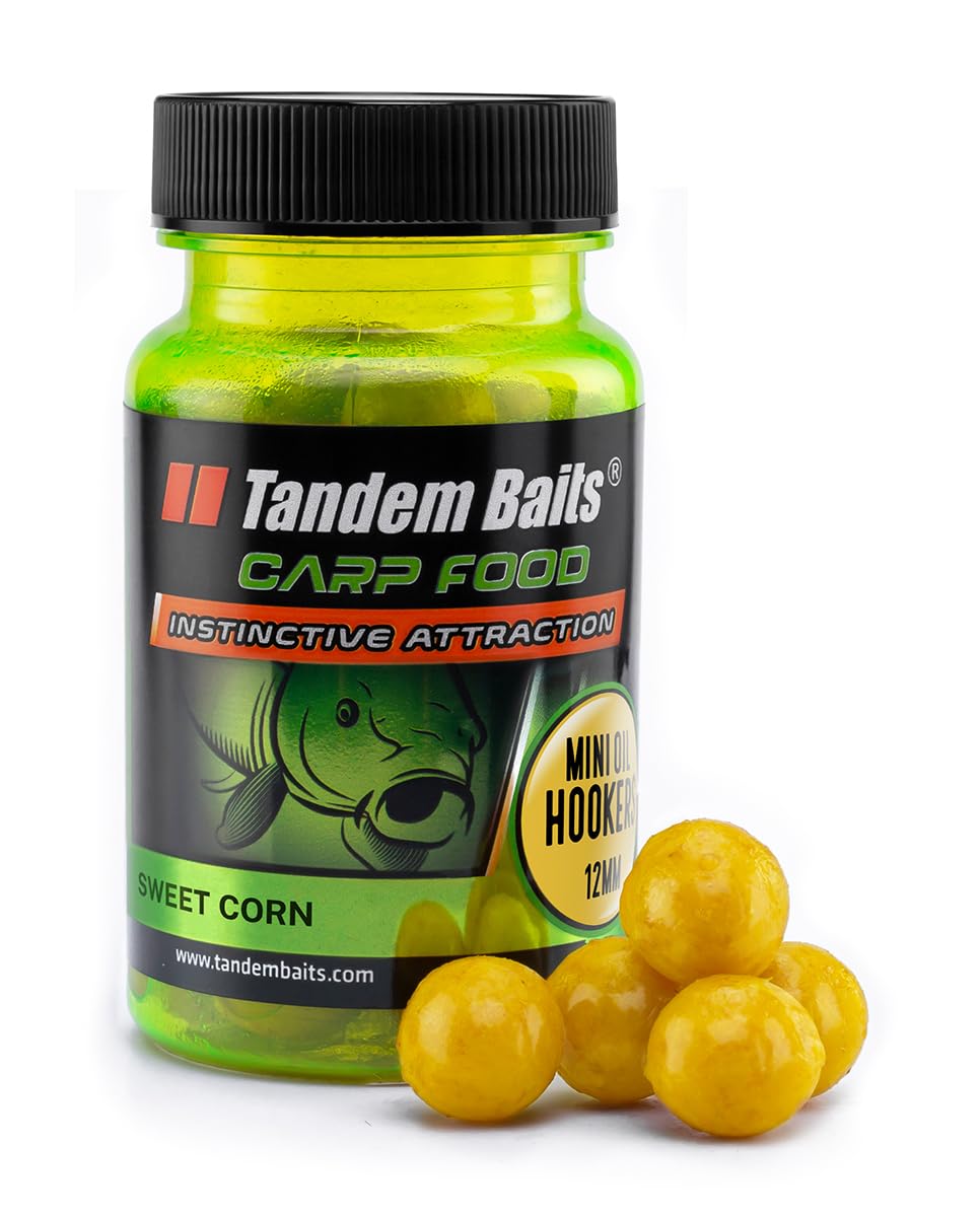 Tandem Baits Carp Hook Baits Mini Oil Hookers Sugar Corn | 12 mm 50 g