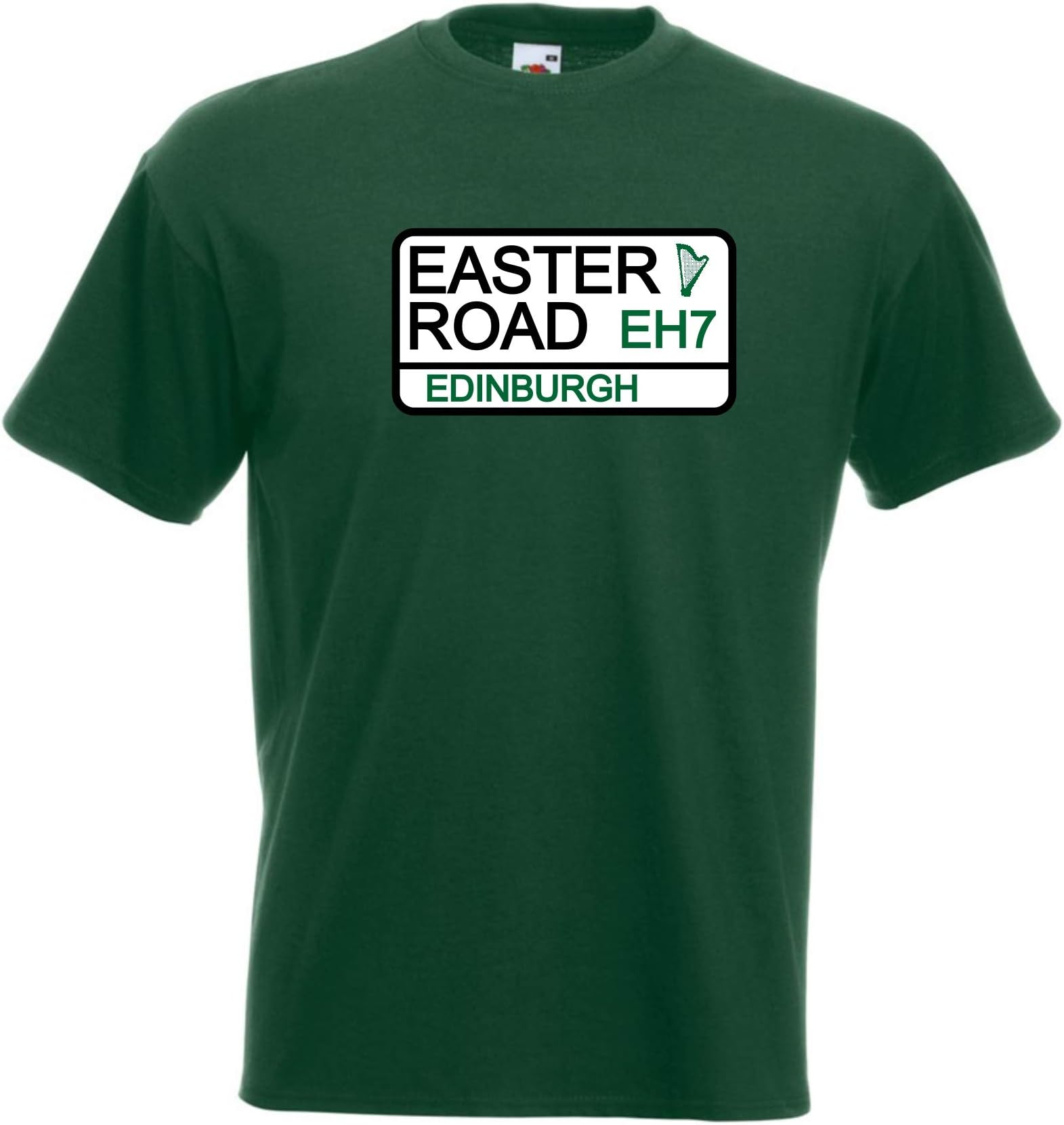 Invicta Screen PrintersHibernian FC Easter Road Street Sign Football Club FC Soccer T-Shirt
