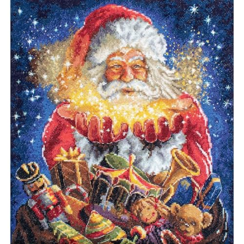 Kit de broderie au point de croix Noël Letistitch de style Miracle