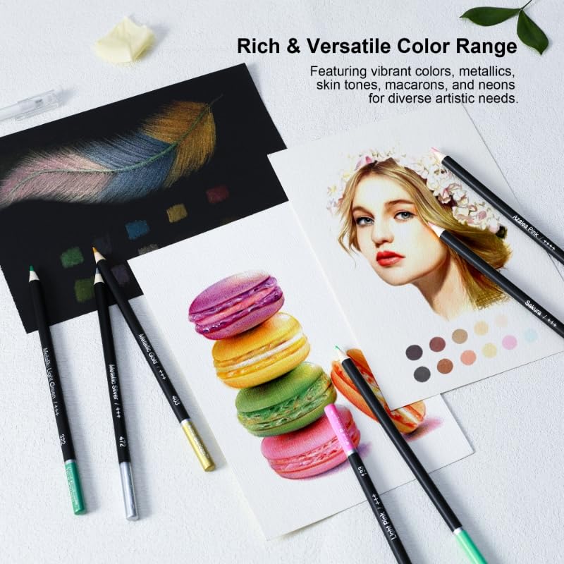 Amazon.com: Kird Barken 147PCS Colored Pencils for Adult Coloring
