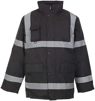 mens fluorescent work jacket