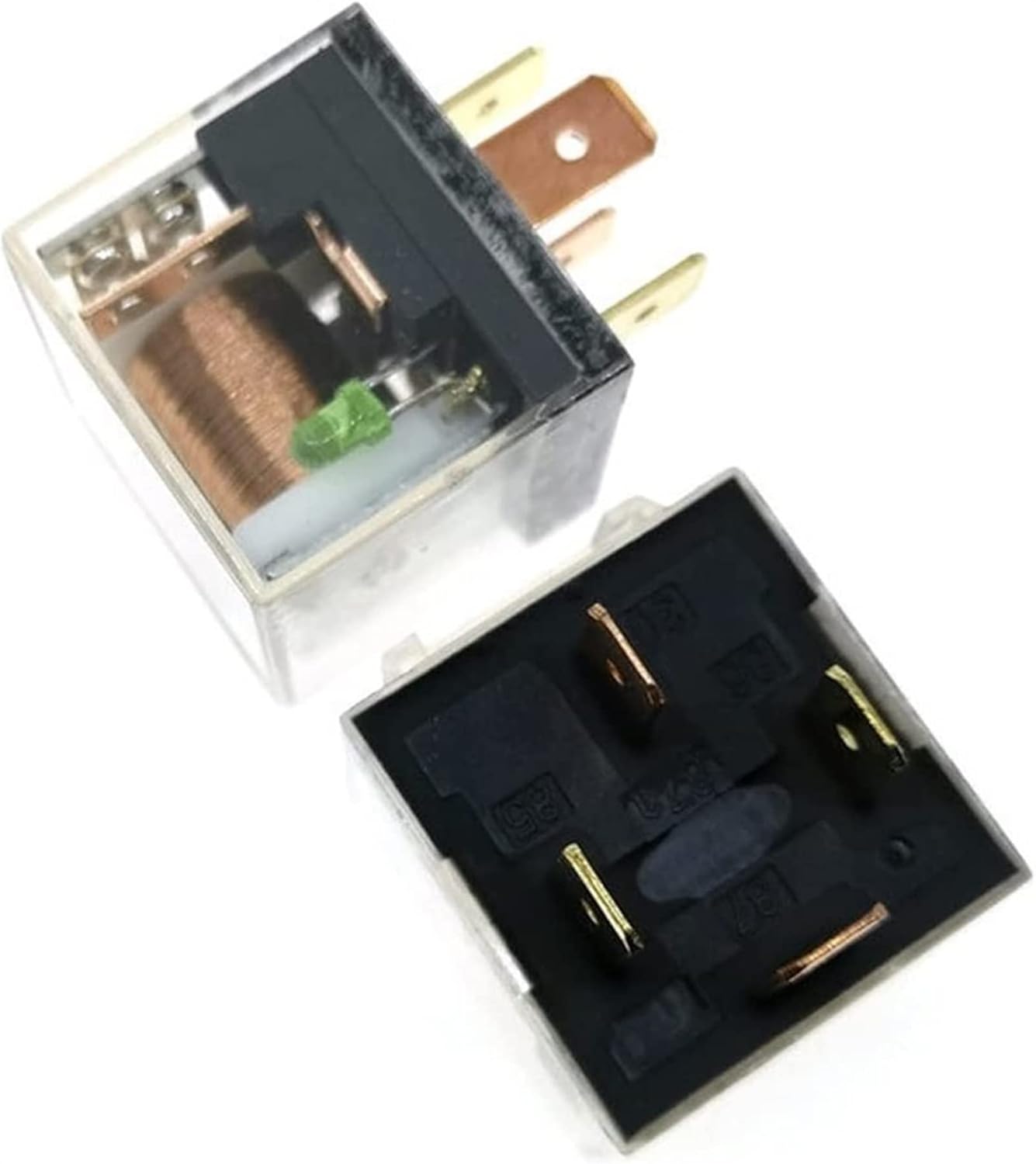 Relay 1PCS 4Pin 5Pin 24V 100A LED Light and Ceramic Socket Waterproof Car Automobile JD2914 JD2912(24V 4PIN)