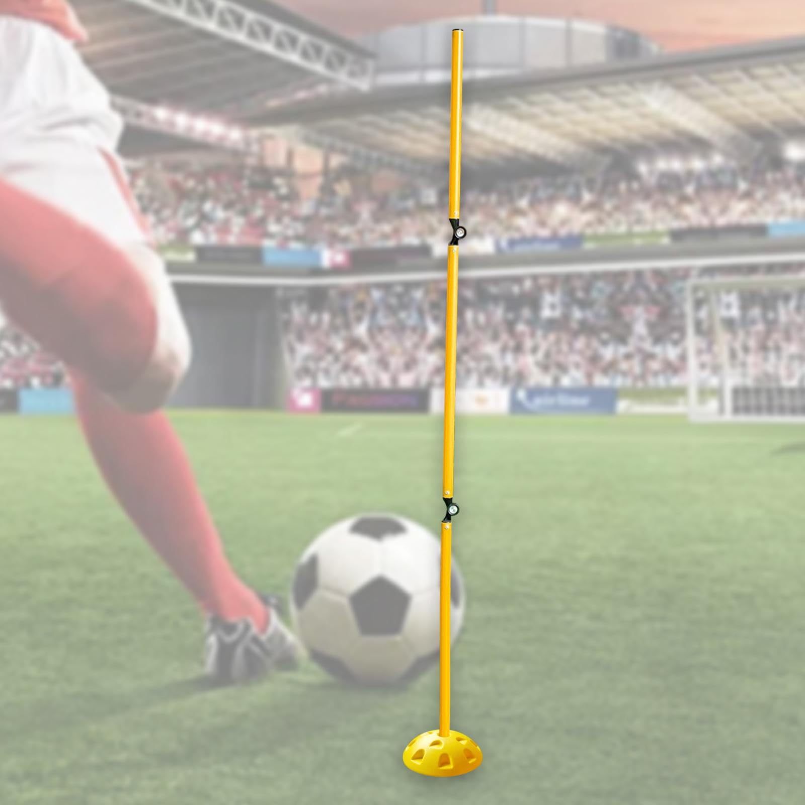 Harilla Pole de Entrenamiento de Agilidad del Fútbol, ​​Equipo de Entrenamiento de Velocidad Y Agilidad, Fútbol Plegable Ajustable -Agilidad -Sets -Set