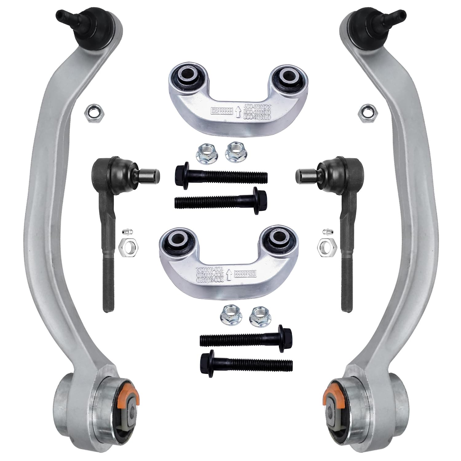 Detroit Axle - Front End Suspension Kit for 2002-2005 Audi A4 Quattro, 2