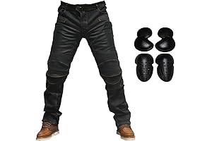 Motorbike Pants With Built-In Protection