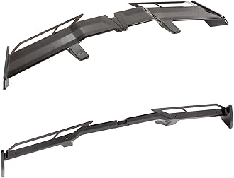 NARPES Universal Rear Window Roof Spoiler Wing Gloss Black Compatible with Most Hatchback/SUV/Wagon Hatch Mount