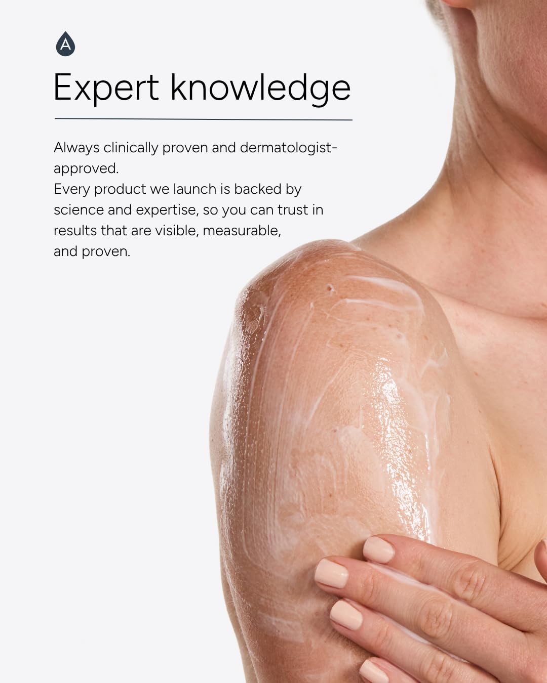 AMELIORATE Transforming Body Exfoliant 500ml for Keratosis Pilaris (KP), Bumpy & Dry Skin | Dual-Action AHA & Bamboo Scrub | Hydrating & Smoothing | Dermatologist Approved