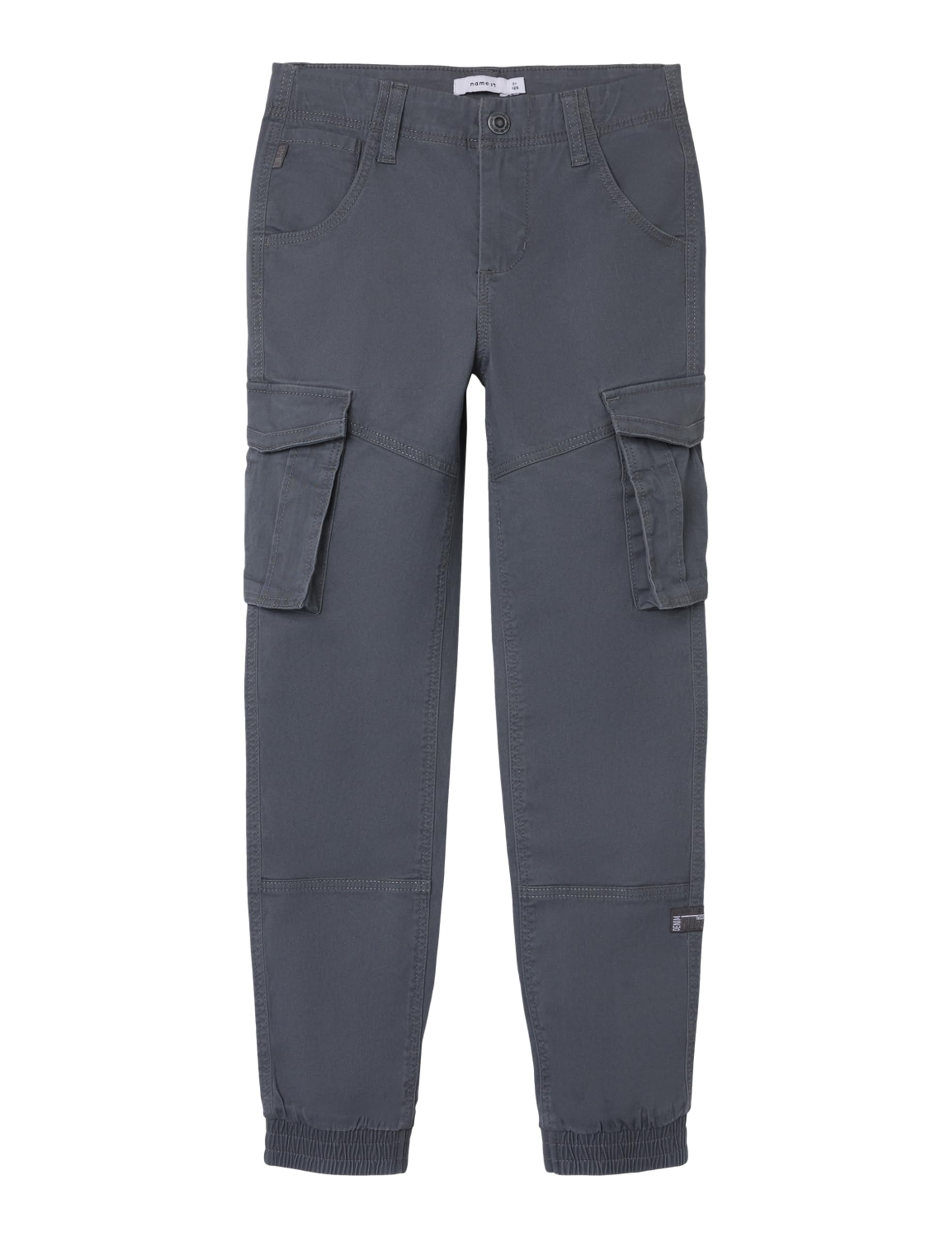NAME IT Boys Nkmryan TWI 2222-ba Noos Cargo Pants, Lava Smoke, 128 UK
