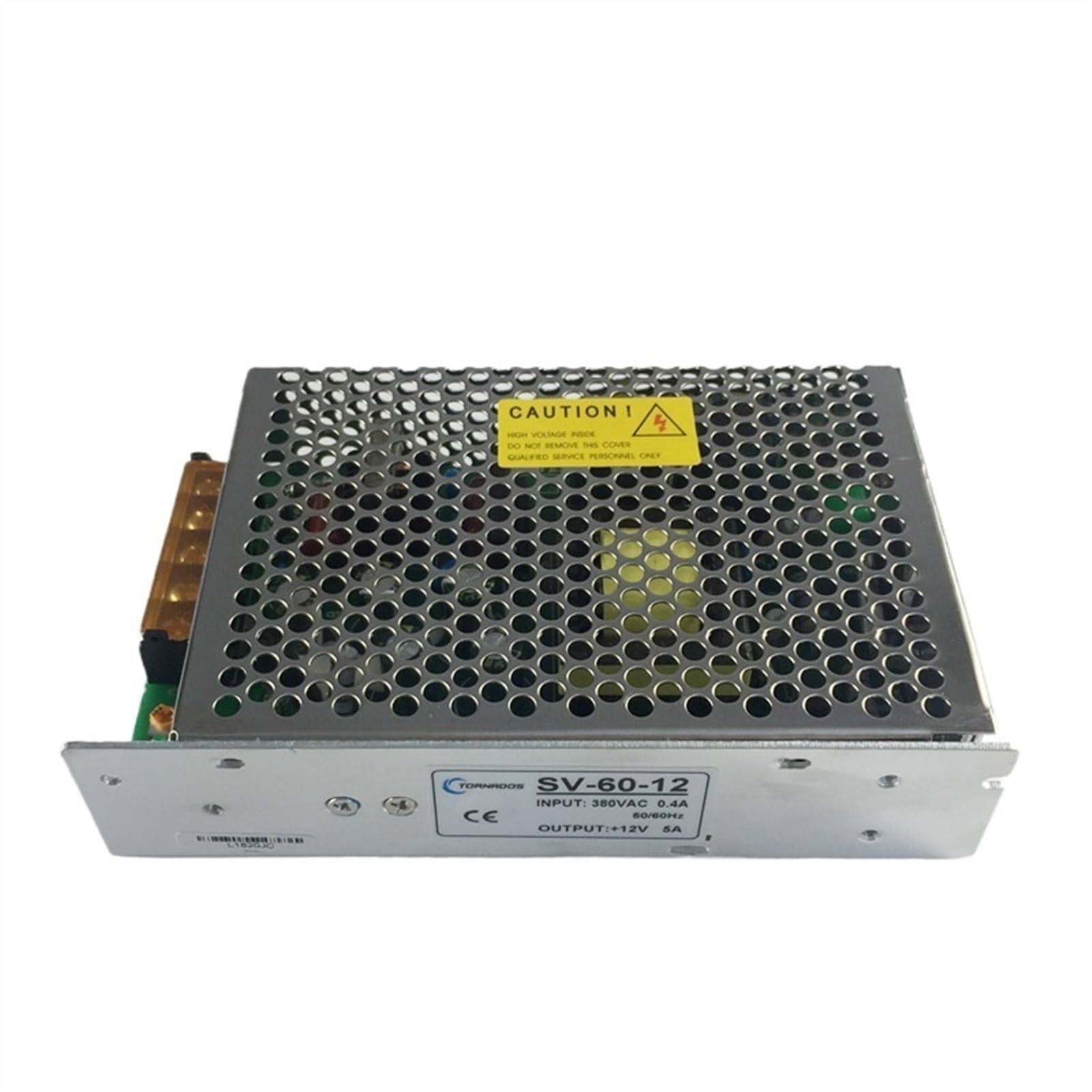 Fuente de alimentación conmutada for equipos de maquinaria de automatización de control industrial trifásico CA 380V a 12V 5A SV-60-12