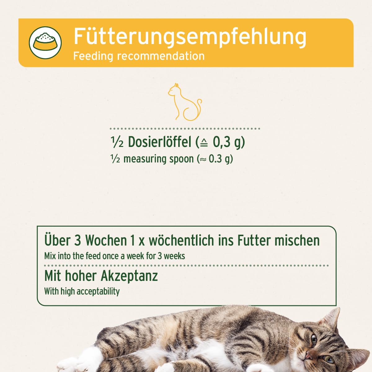 AniForte WermiX Poudre pour Chats 25g - Produit Naturel Avant, Pendant et après Une infestation de vers avec des saponines, de l'absinthe, des Herbes Naturelles harmonisent l'estomac et l'intestin