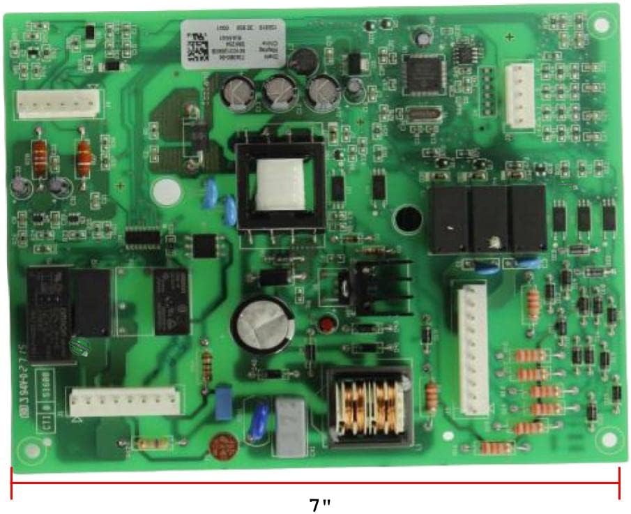 GLOB PRO SOLUTIONS W10312695 1876388 734060-04 W10312695B CKD2190 Refrigerator Control Board 7" Length approx. Replacement for and compatible with Kenmore Whirlpool Maytag Amana Heavy DUTY