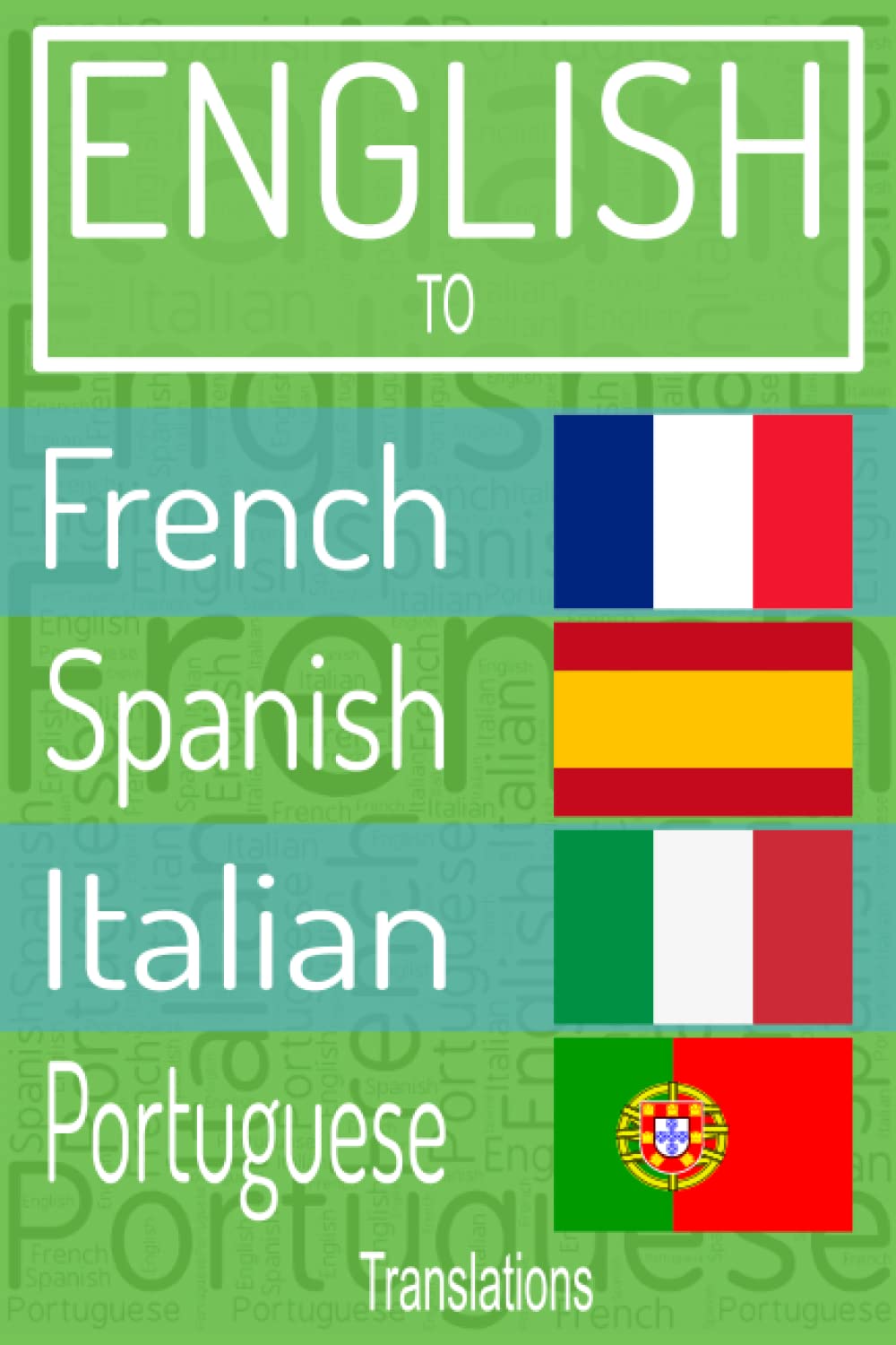 English to French, Italian, Spanish & Portuguese Translations: Multilingual words and phrases