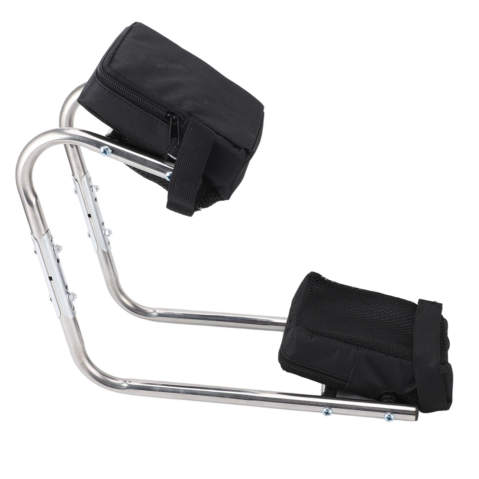 Tbest Ginocchio per Giardinaggio Inginocchiatoio Ergonomico in Acciaio Inossidabile Supporto per Ginocchio Multifunzionale Portatile per Piantare Diserbo Agricoltura e Lavoro all'aperto