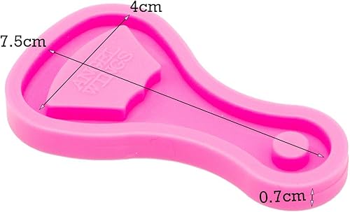 Miniatura 2 de Llavero de alas de ángel, molde de silicona para hacer helado, pudín, decoración de cupcakes, postres, fondant, pasta de goma, gelatina, golosinas,