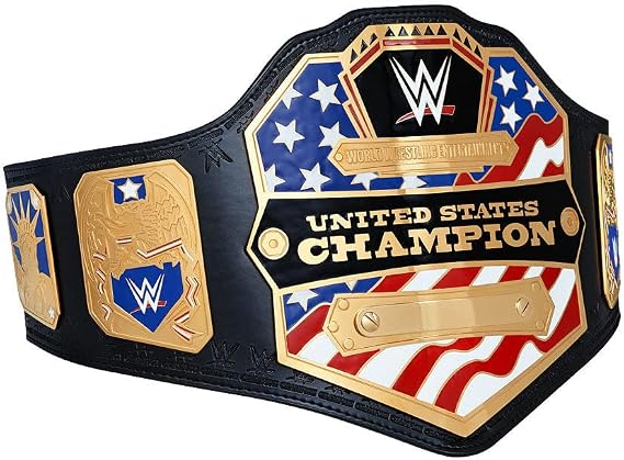 WWE Authentic Wear United States Championship Commemorative Title Belt (2014) Multi