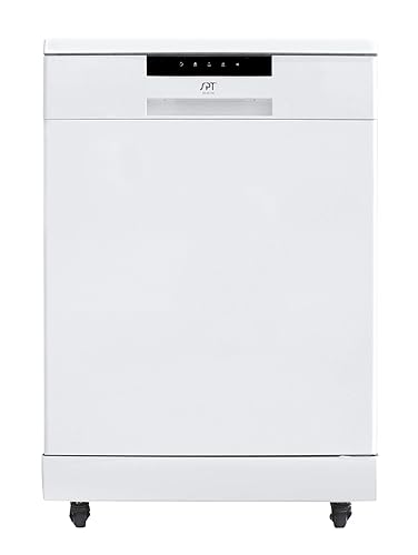 SPT SD-6513WA 24″ Wide Portable Dishwasher with ENERGY STAR, 6
