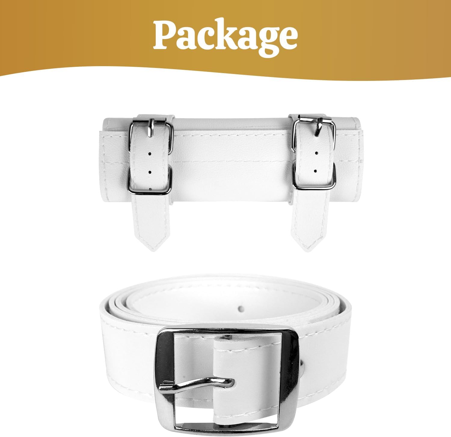 Katana Sword Belt Anime Leather Holder White Cosplay Accessories Adjustable Sheath Scabbard Holster for Demon Slayer - Image 8