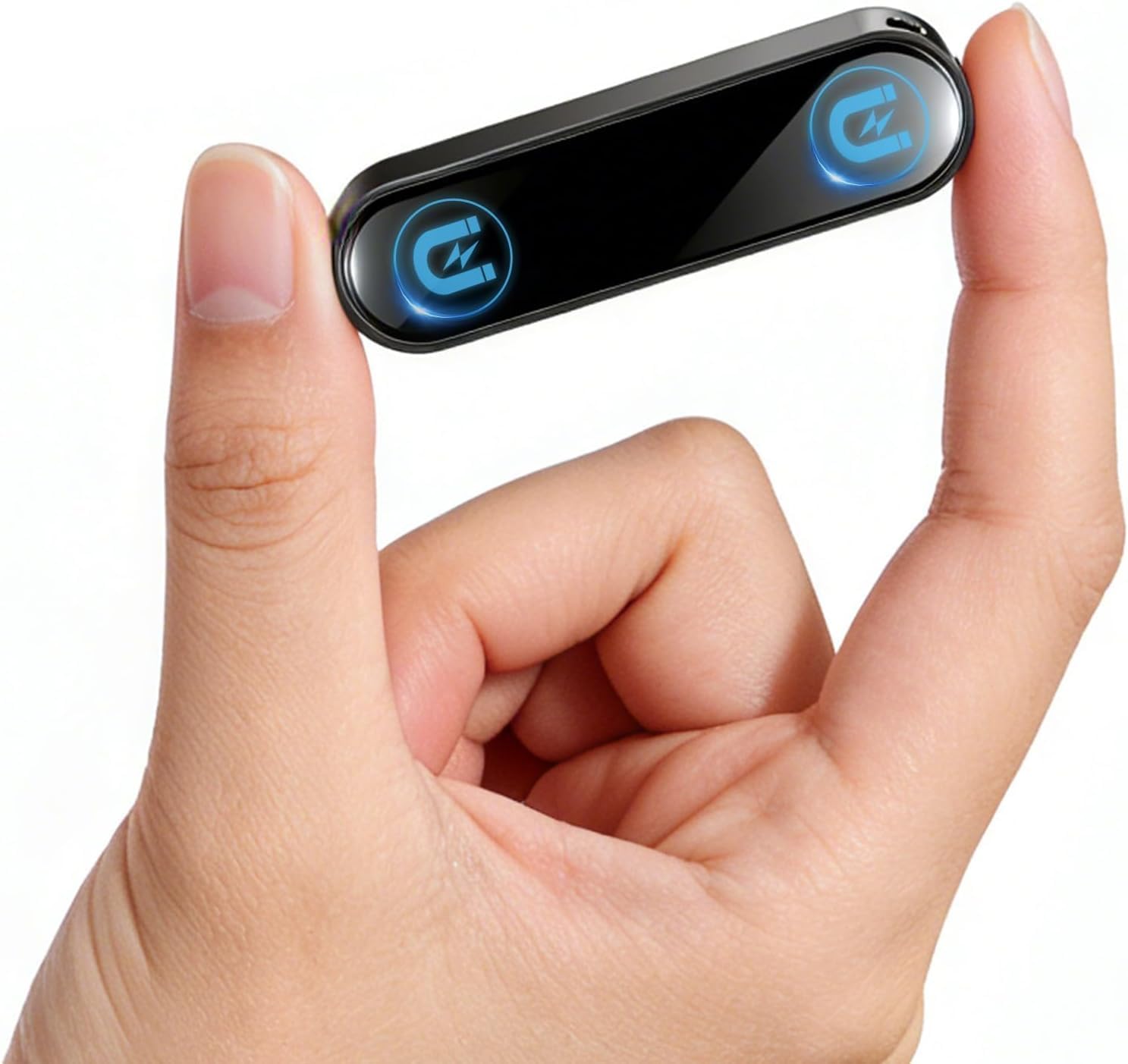 128G (9200 Hour) Magnetic Voice Activated Recorder,40 Days Continuous Recording Device,Audio Recorder with AI-Intelligent Triple Noise Reduction,Voice Recorder with Playback for Work Lectures Meeting