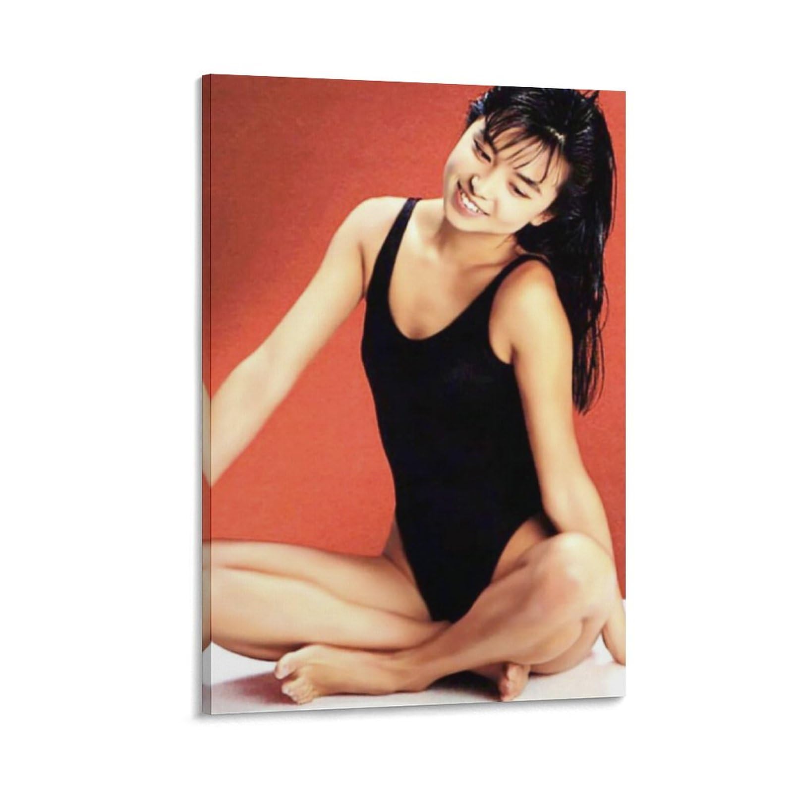 Amazon.co.jp: 山口智子水着セクシー写真ポスター壁飾り キャンバス