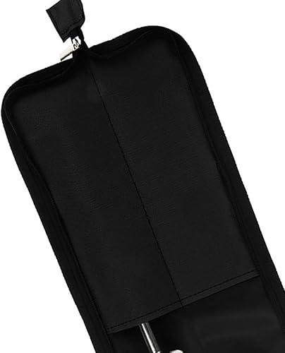 Miniatura 5 de Keenso Bolsa colgante de almacenamiento de baquetas portátil con asa para accesorios de batería negro, rojo, verde, azul, rosa, 18.1x3.9 in