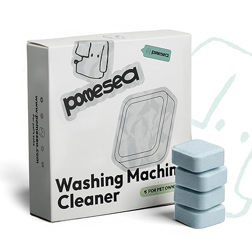 Washing Machine Cleaner Tablets 24 Pack for Pet Owner- Deep