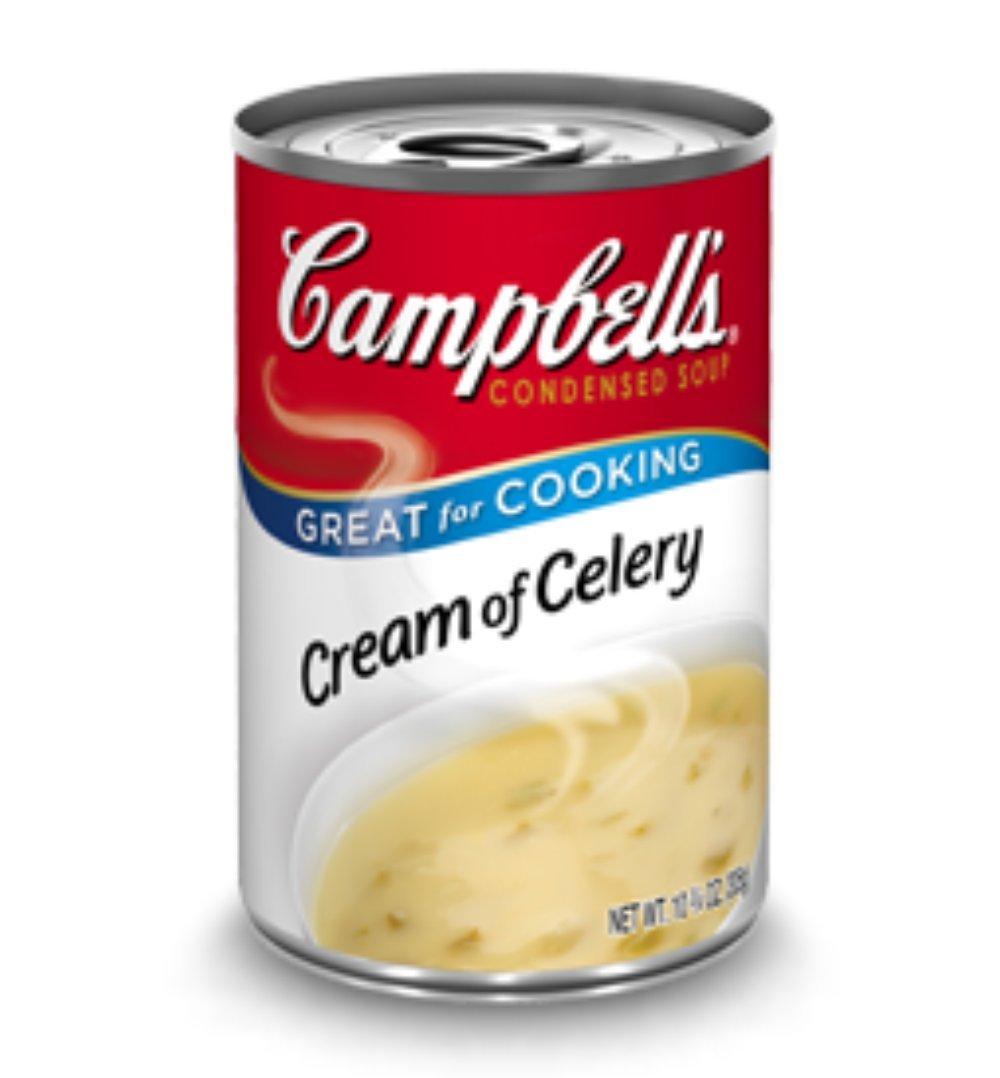 Campbell's, Condensed Cream of Celery Soup, 10.75oz Can (Pack of 6)