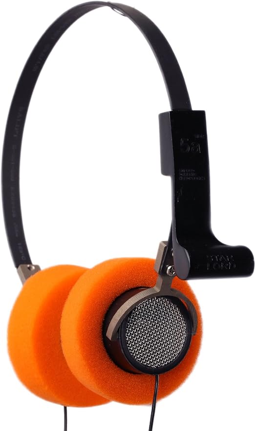 xcoser Star Lord Headphones Handmade HiFi Stereo Headset Orange Ear