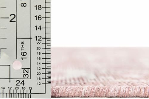 Miniatura 612 de Rugs.com Outdoor Aztec Collection Alfombra – 4 x 6 pies alfombra de tejido plano gris carbón perfecta para salas de estar, grandes comedores, planos