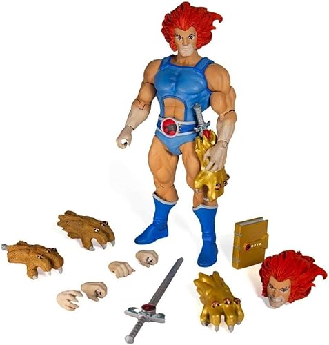Super 7 Thundercats Ultimates Lion-O - Figura de acción de 7 pulgadas (paquete de 1)