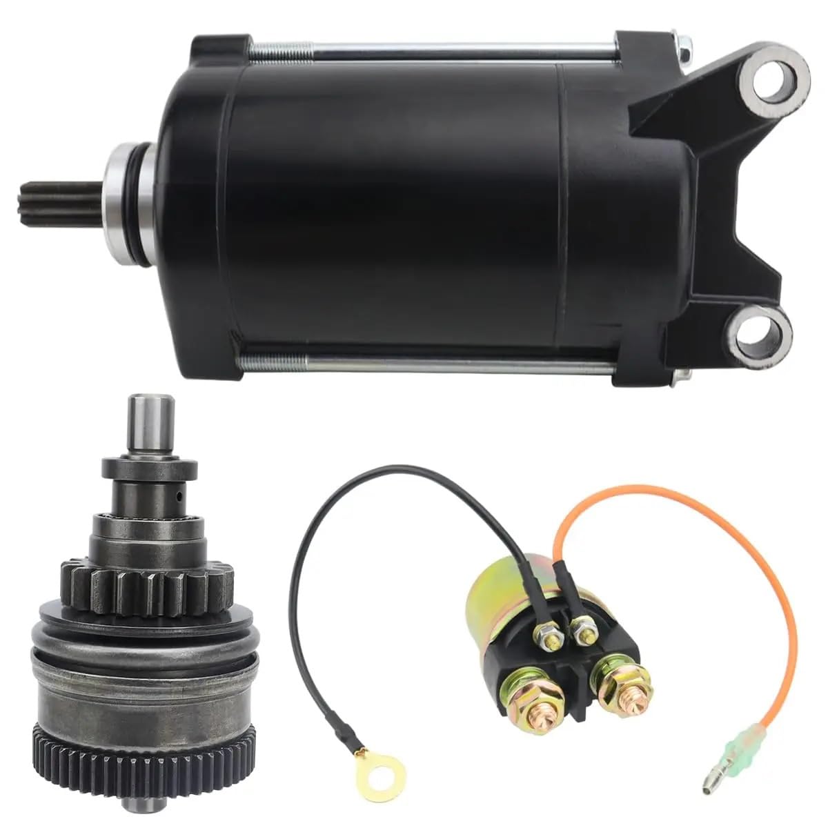 Ząbek rozruchu motocykla Przekaźnik rozruszników pasuje do Yamaha WaveRunner GP XA800 RA/WVT1100 GP/XL/SV/XA1200 Zespół rozruchu motocykla(1 PC Starter)