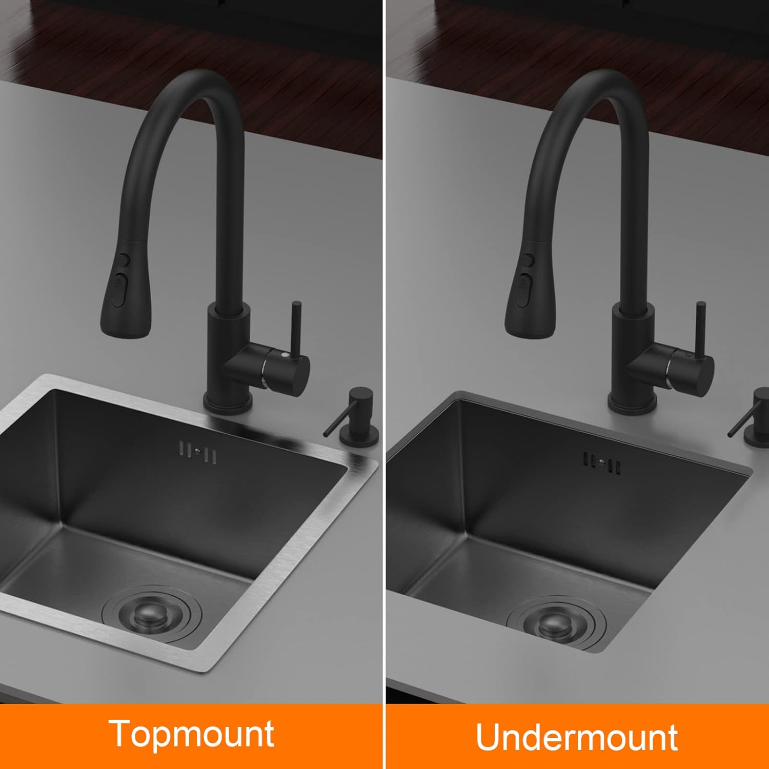 Diagram for undermount sink cutout dimensions