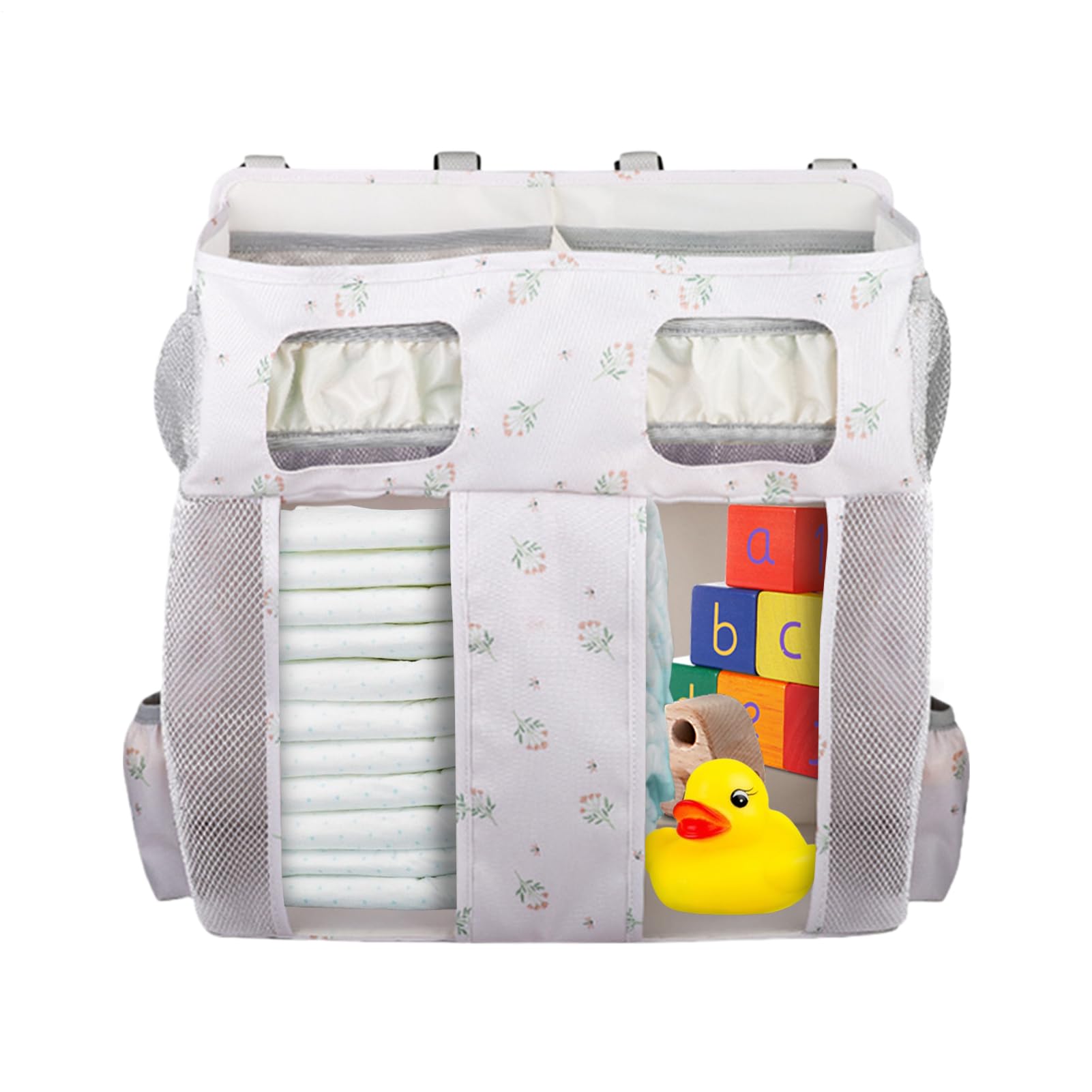 Organisateur de couches pour lit bébé grand sac oxford poches chambre d'enfant